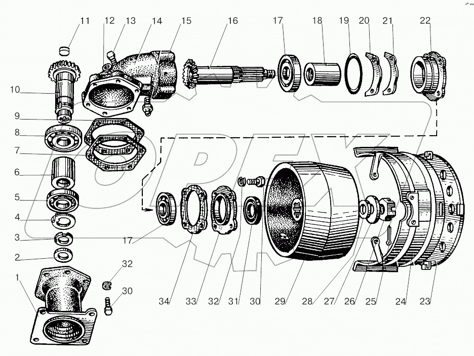 Шкив приводной
