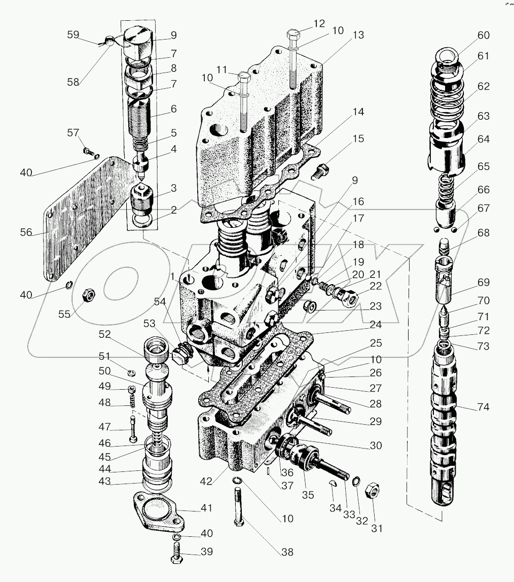 Распределитель R80-3/4-222-3Гг