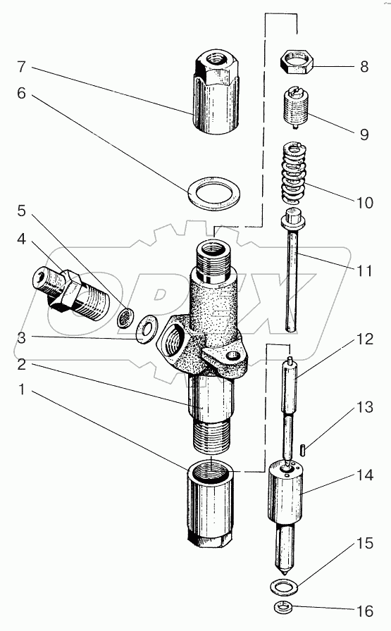 Форсунка 171.1112010-01