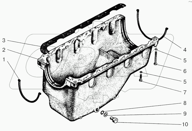 Картер масляный