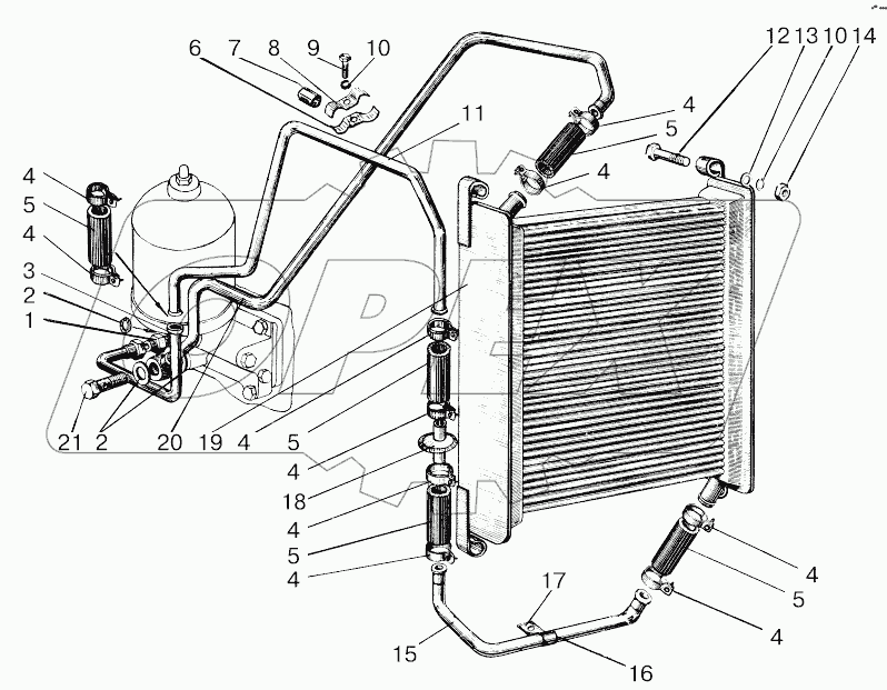Радиатор масляный