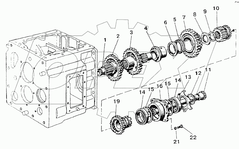 Вал промежуточный (900, 920, 950, 952)