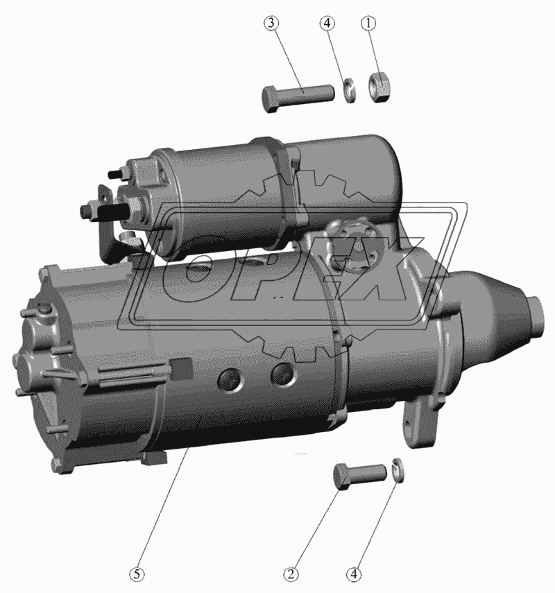 Установка стартера