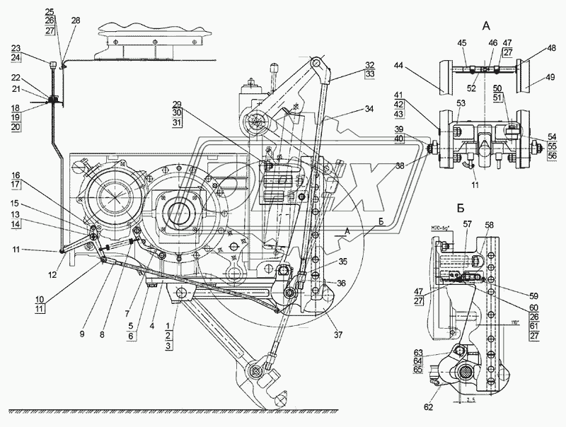 Крюк прицепной К1220-2807010-А 1