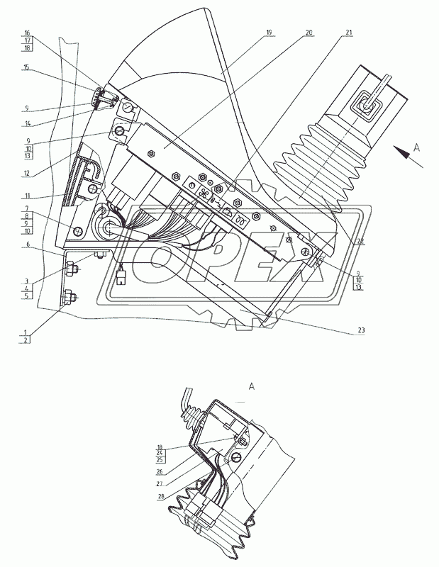 Щиток приборов 1