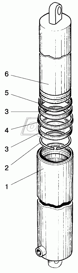 Цилиндр гидроподъемника