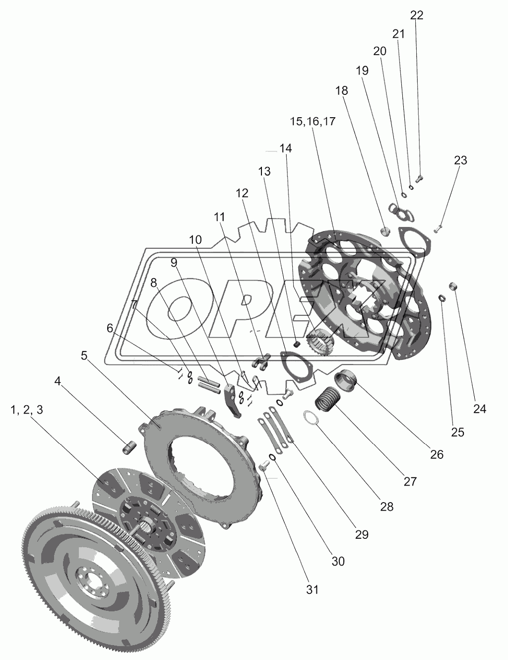 Установка сцепления 240-1005009-06