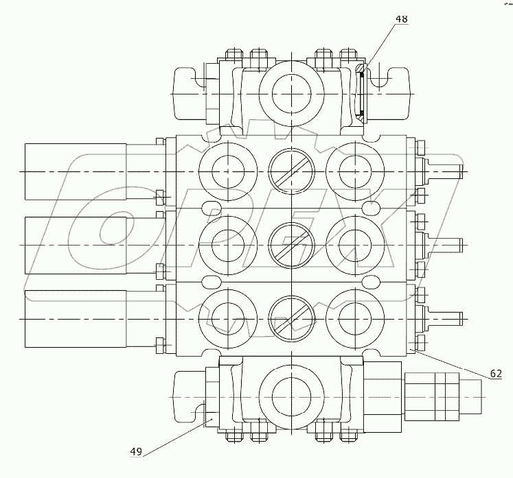 Гидрораспределитель РП70-1221.1