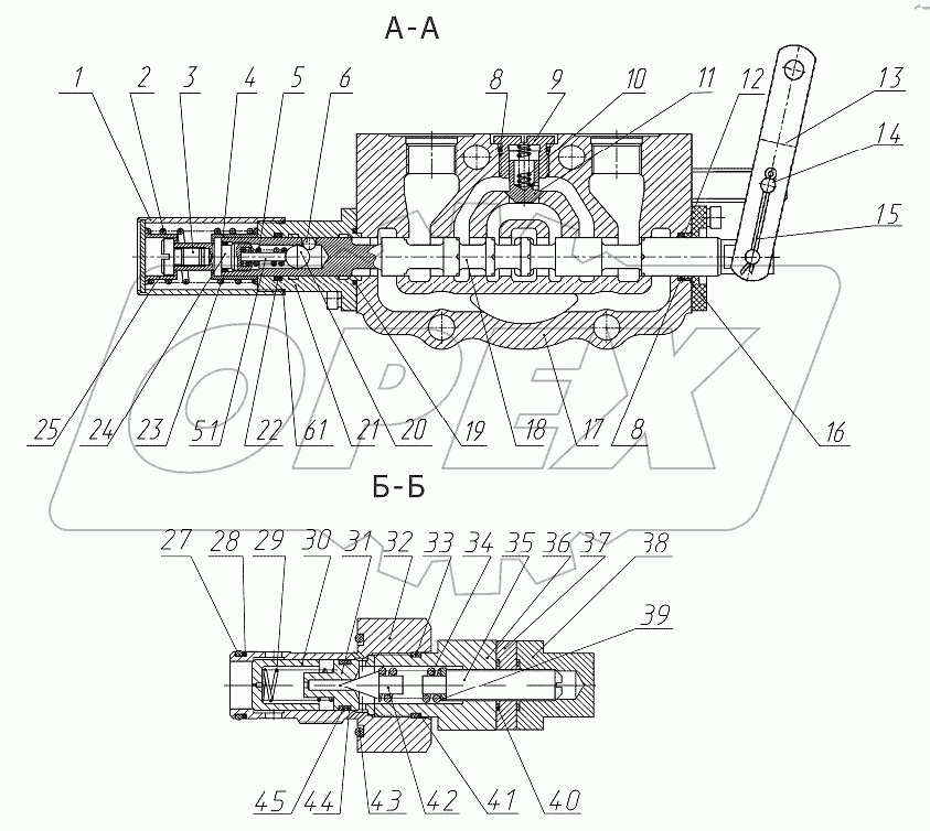 Гидрораспределитель РП70-1221.1