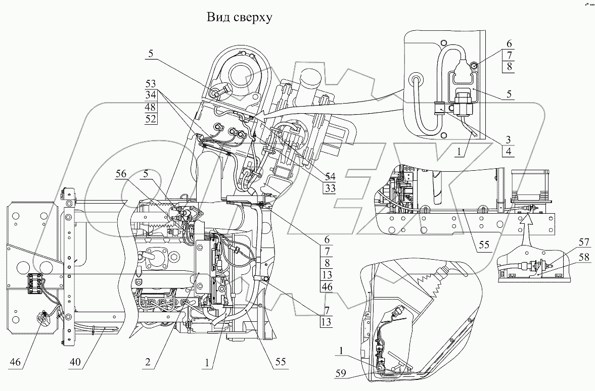 Управление двигателем (1025.5-8700910-М)