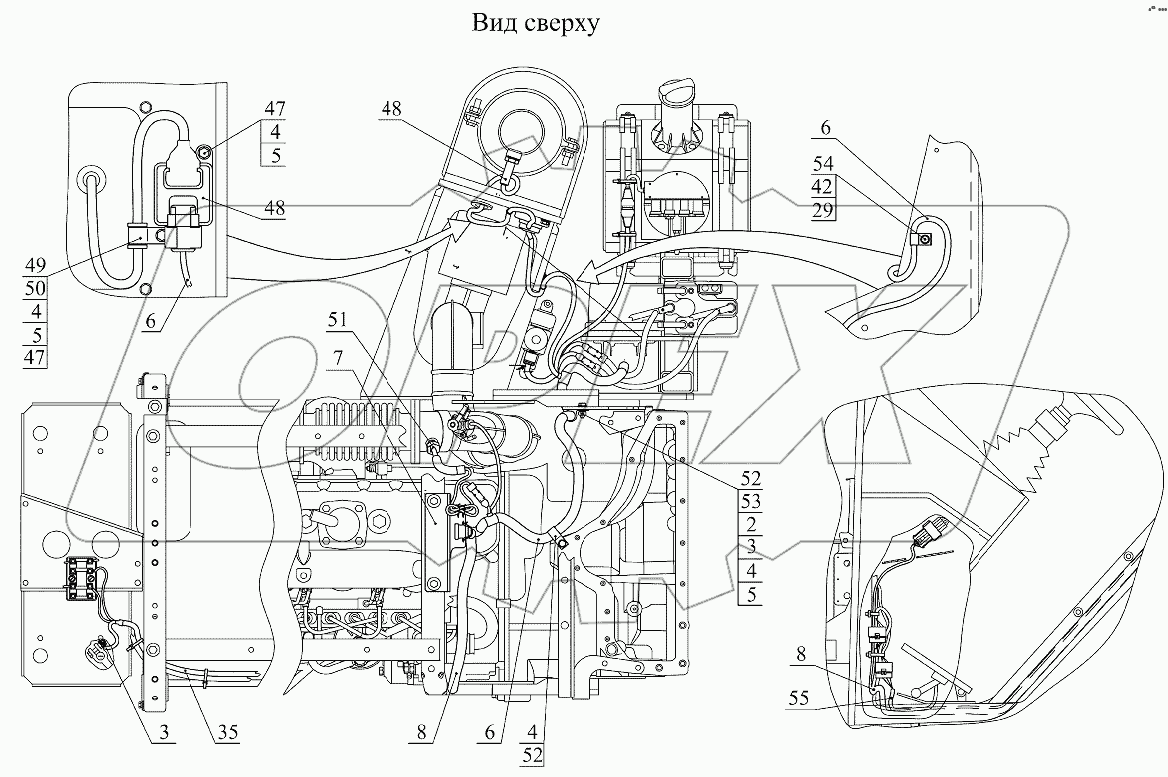 Управление двигателем (1025.5-8700910-Е)