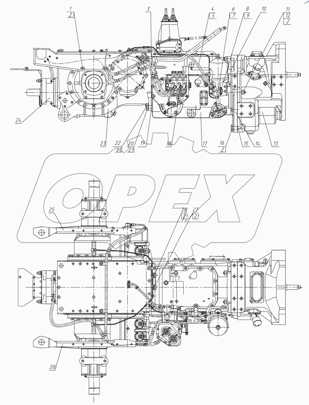  Трансмиссия 1220.7-0002000