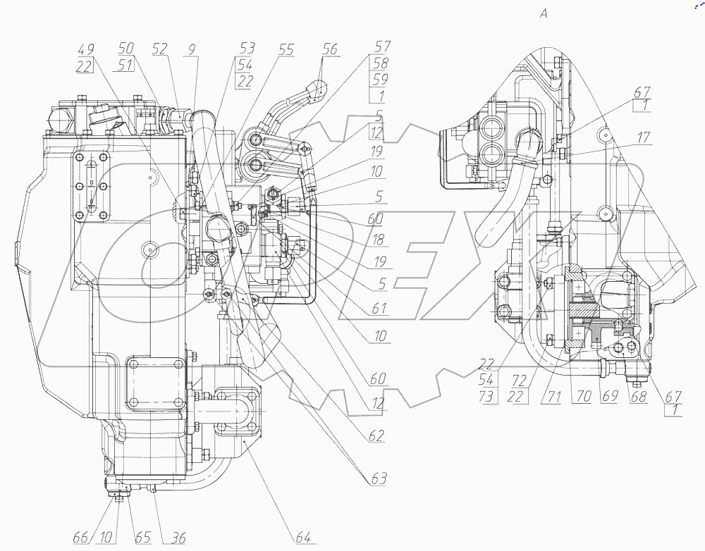  Гидроагрегаты и арматура 1200Е-4600015