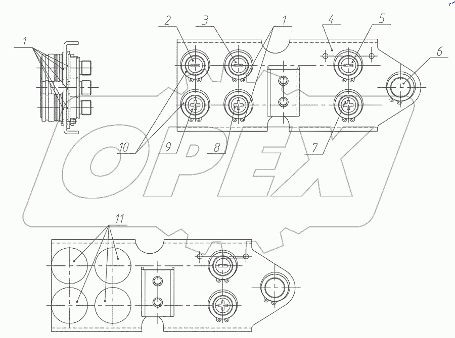  Кронштейн 1200Р-4607570/-01