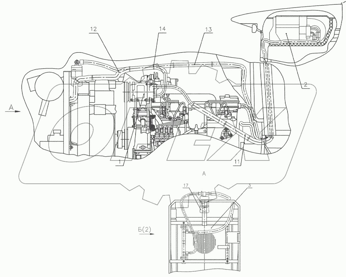  Установка кондиционера 952.6-8100010-Б