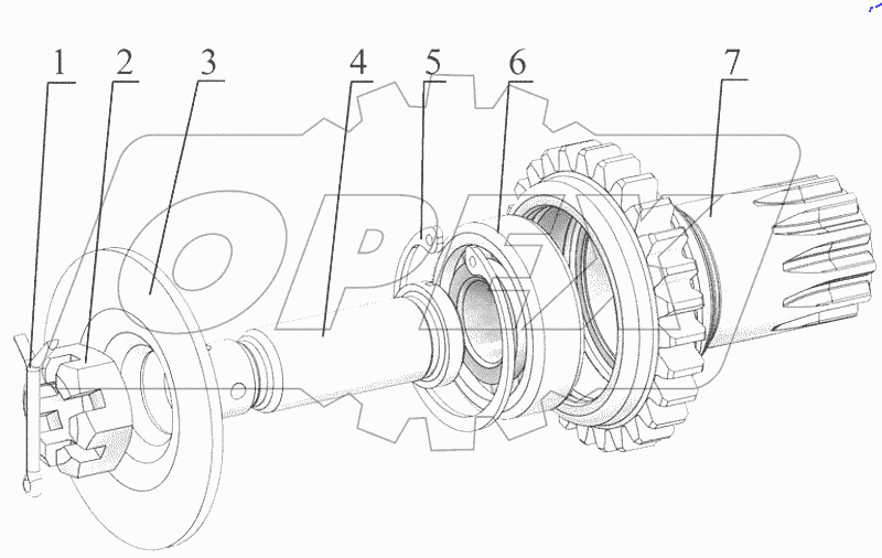  Корпус сцепления