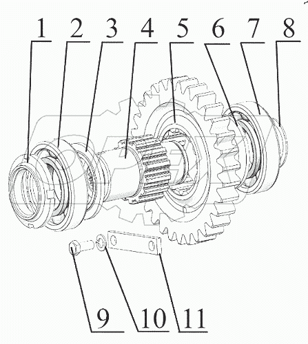  Корпус сцепления