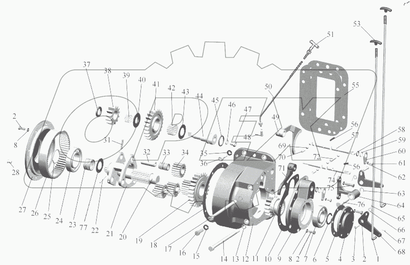  Установка ходоуменьшителя 1025-1706000-В