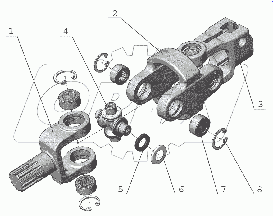  Кардан 85-3401150