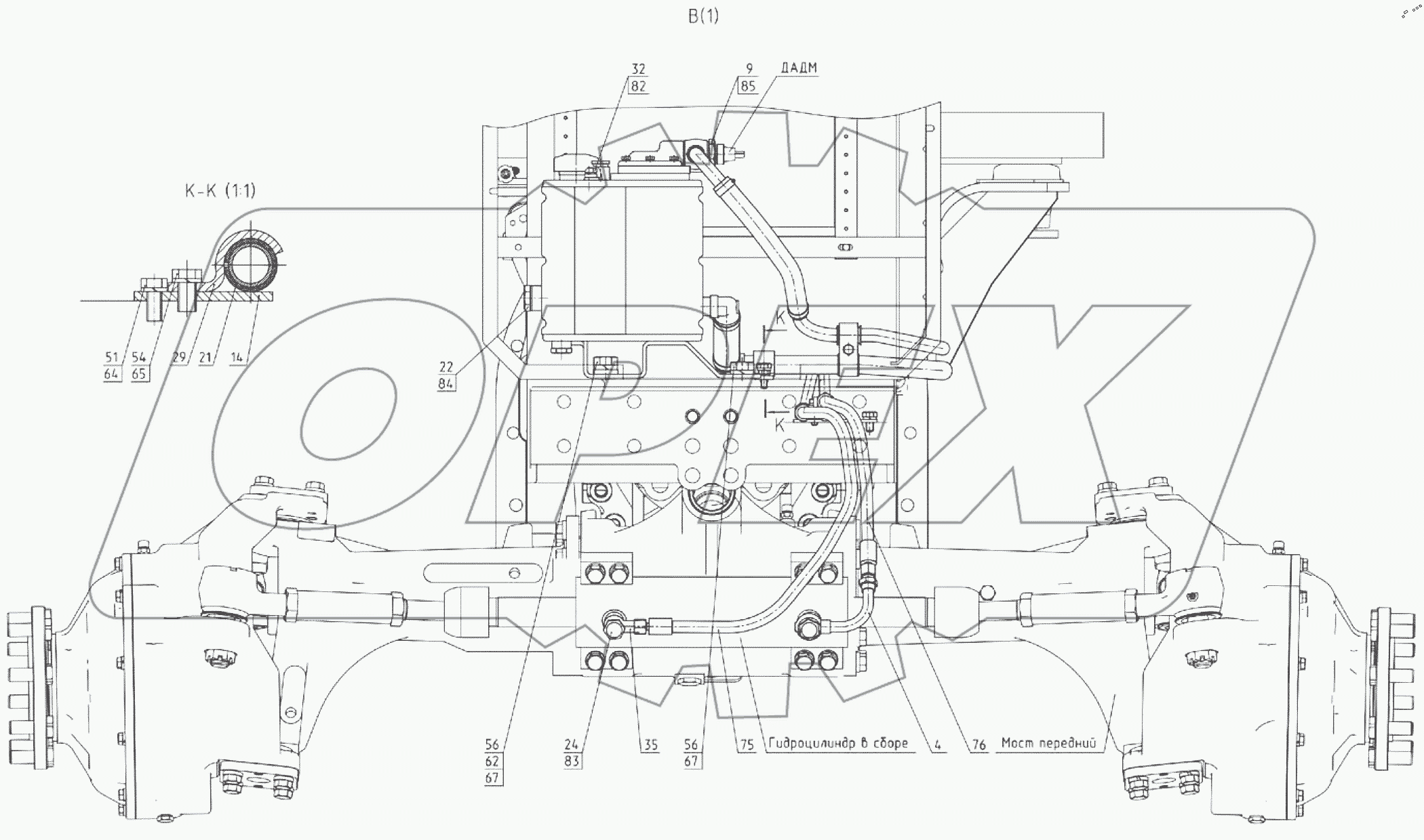  Управление рулевое 923.7-3400010-01