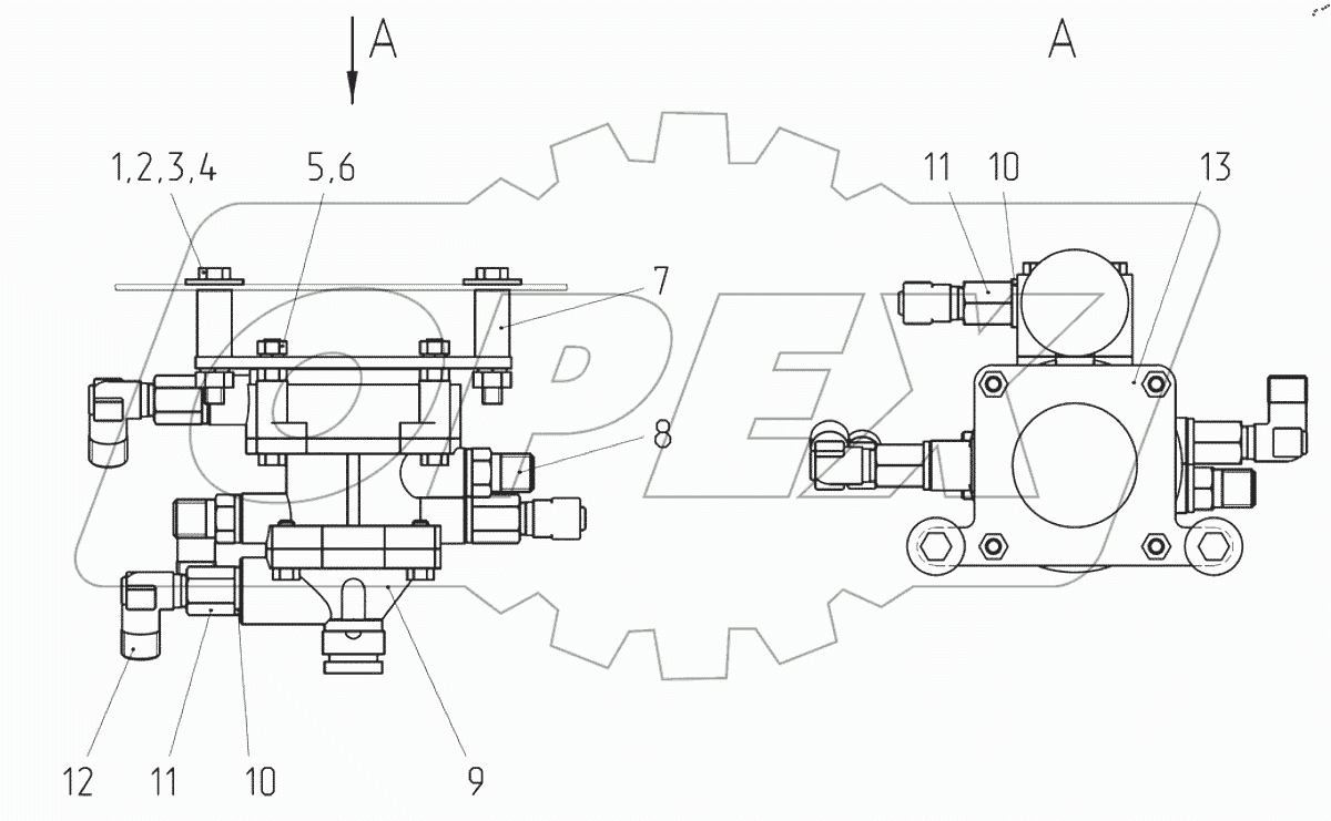  Клапан 1220.7-3531005