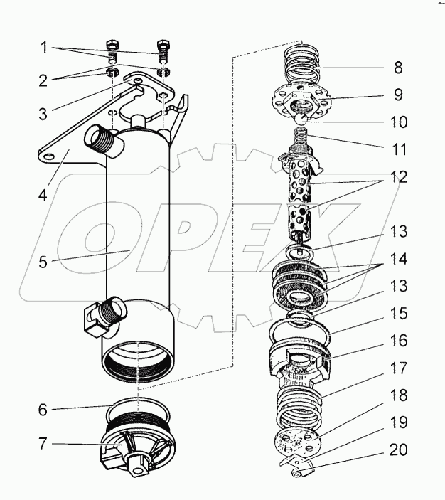  Фильтр. Труба