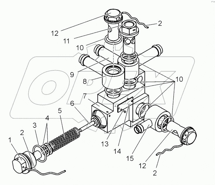 Клапан перепускной