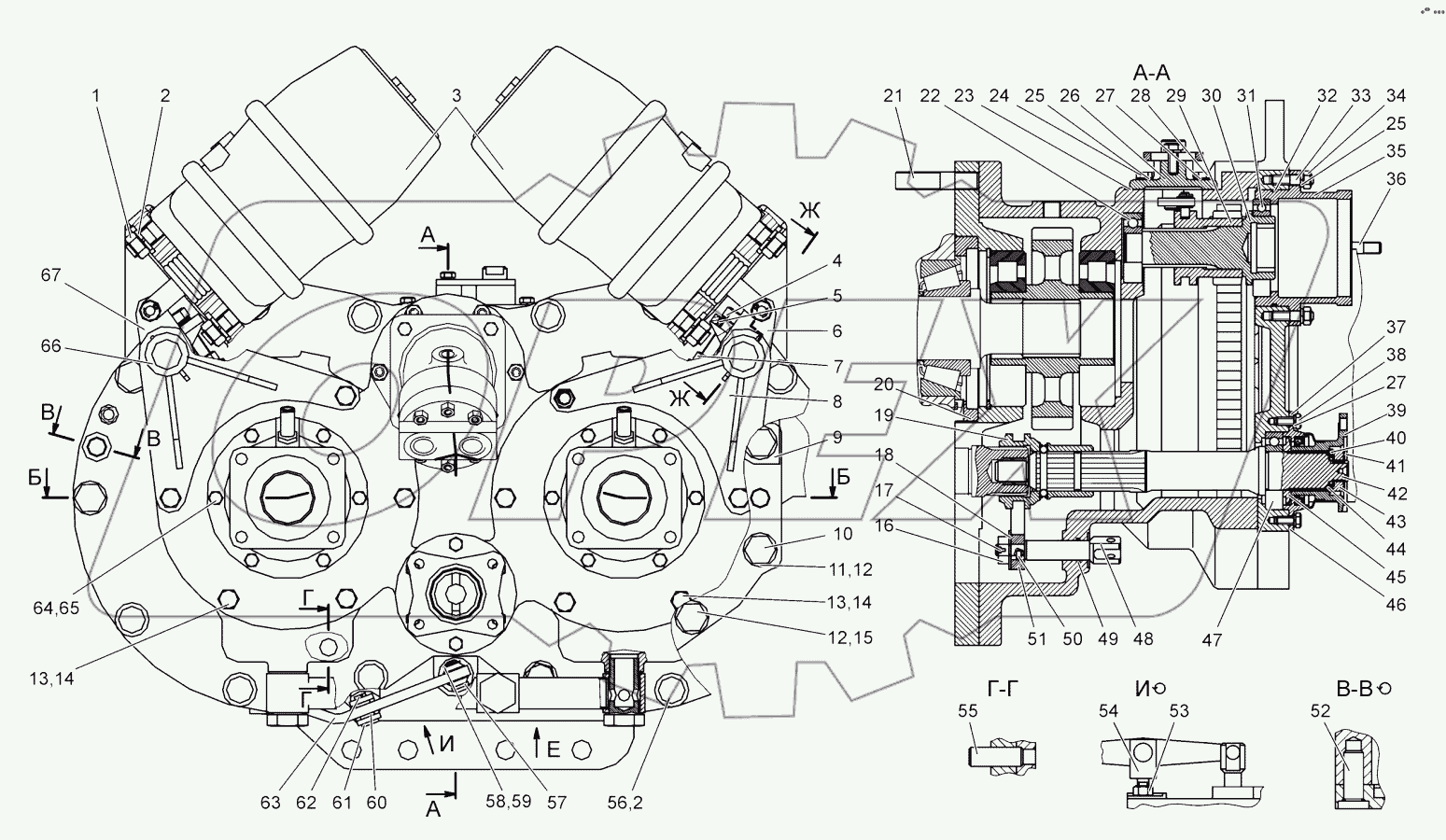  Механизм поворота