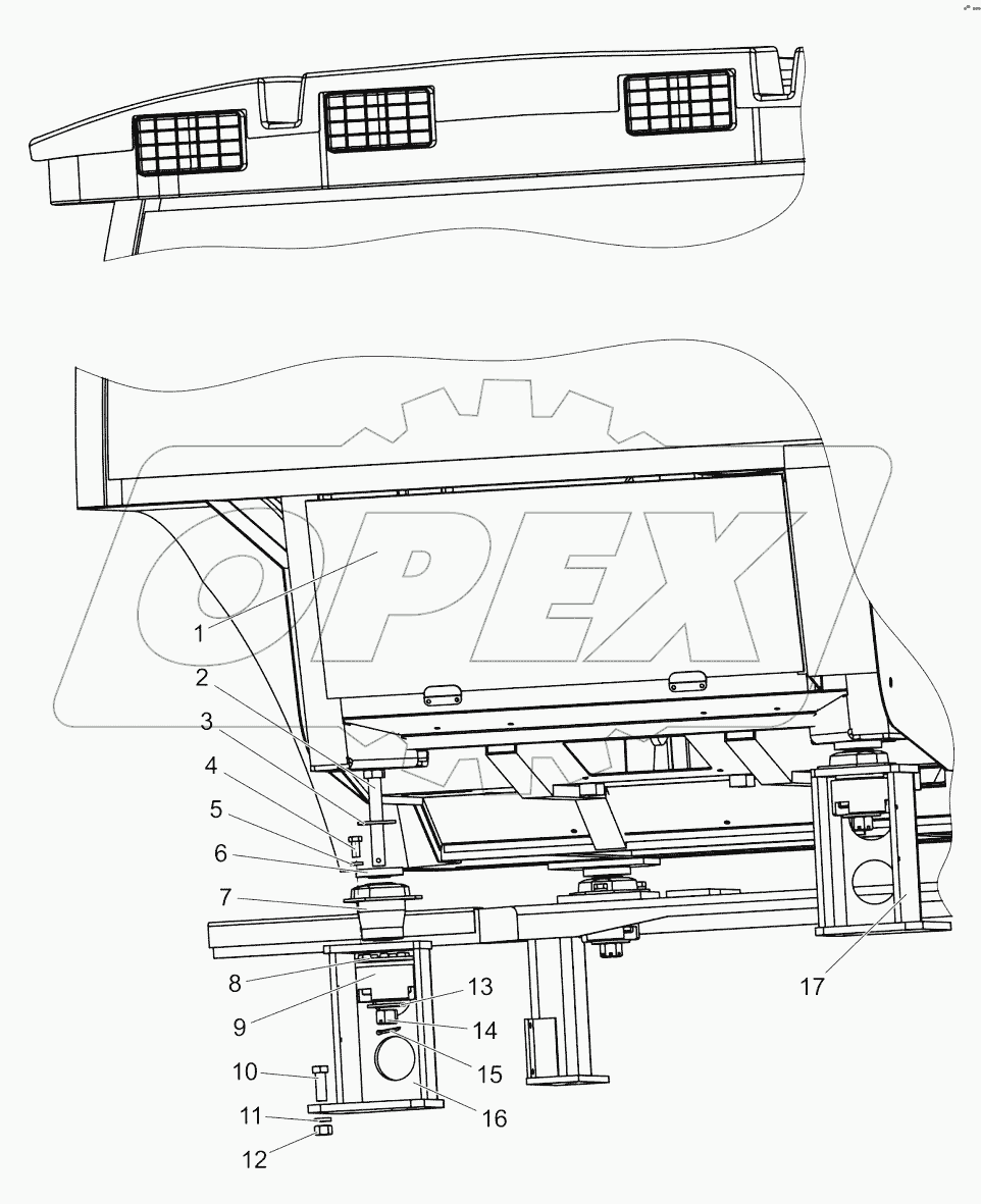  Установка кабины
