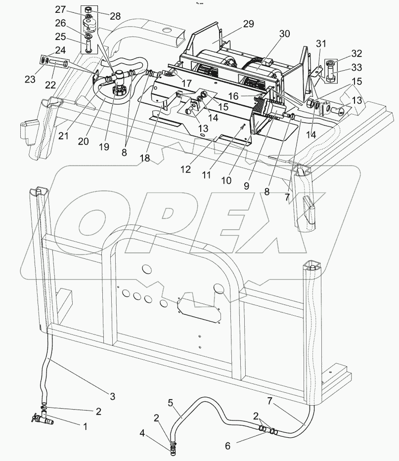  Система отопления и вентиляции. Отопитель-вентилятор