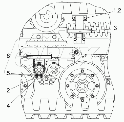  Установка подножек