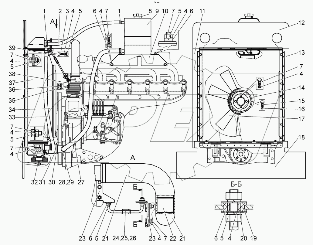  Блок охлаждения