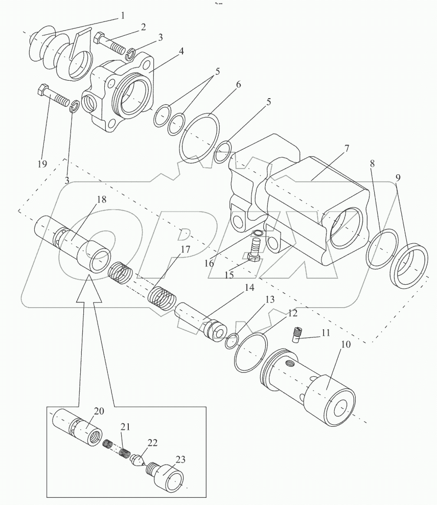  Гидроусилитель. Толкатель