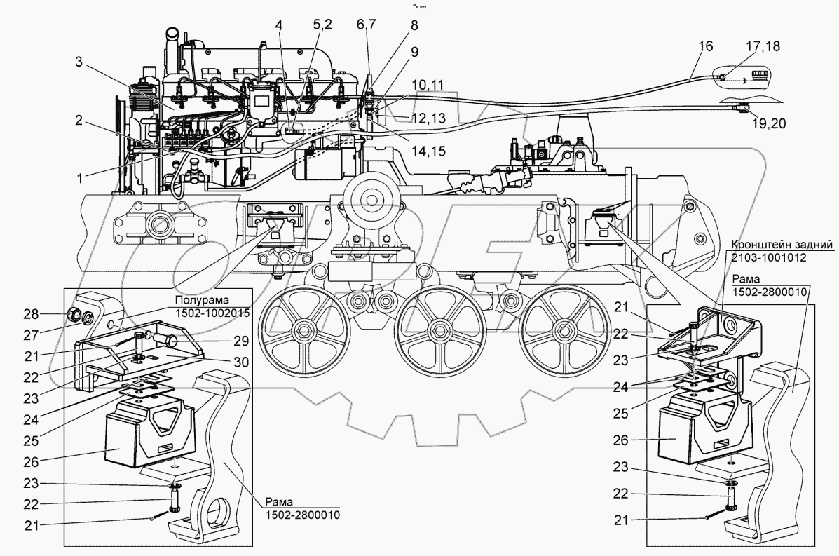  Установка силовая