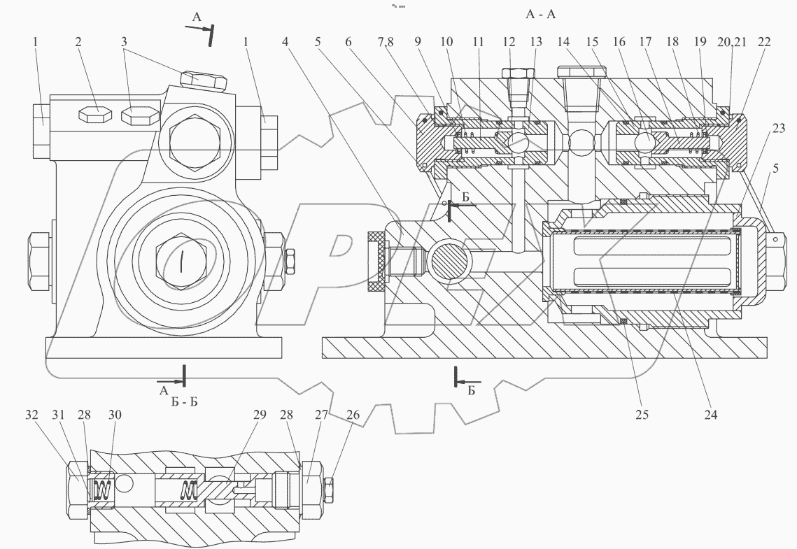  Коробка клапанная с фильтром. Клапан