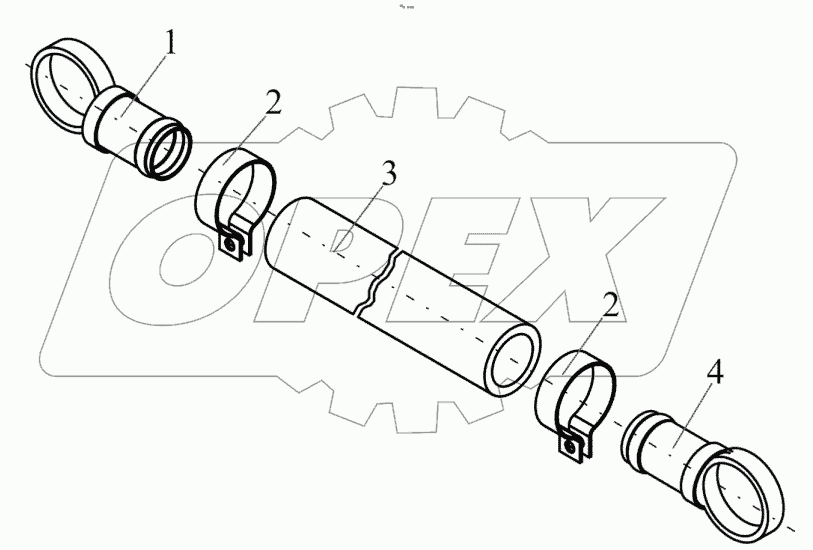  Топливопровод сливной