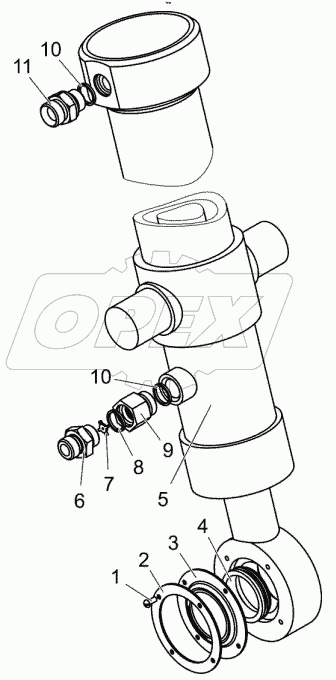  Гидроцилиндр