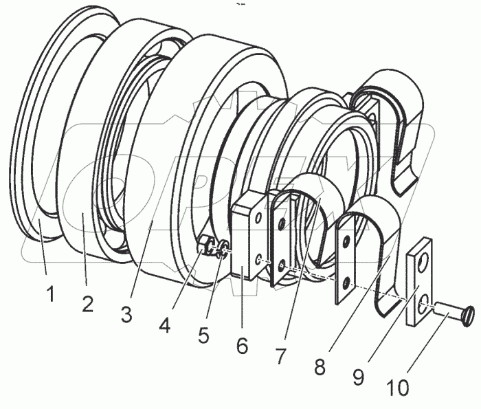  Отводка. Подшипник