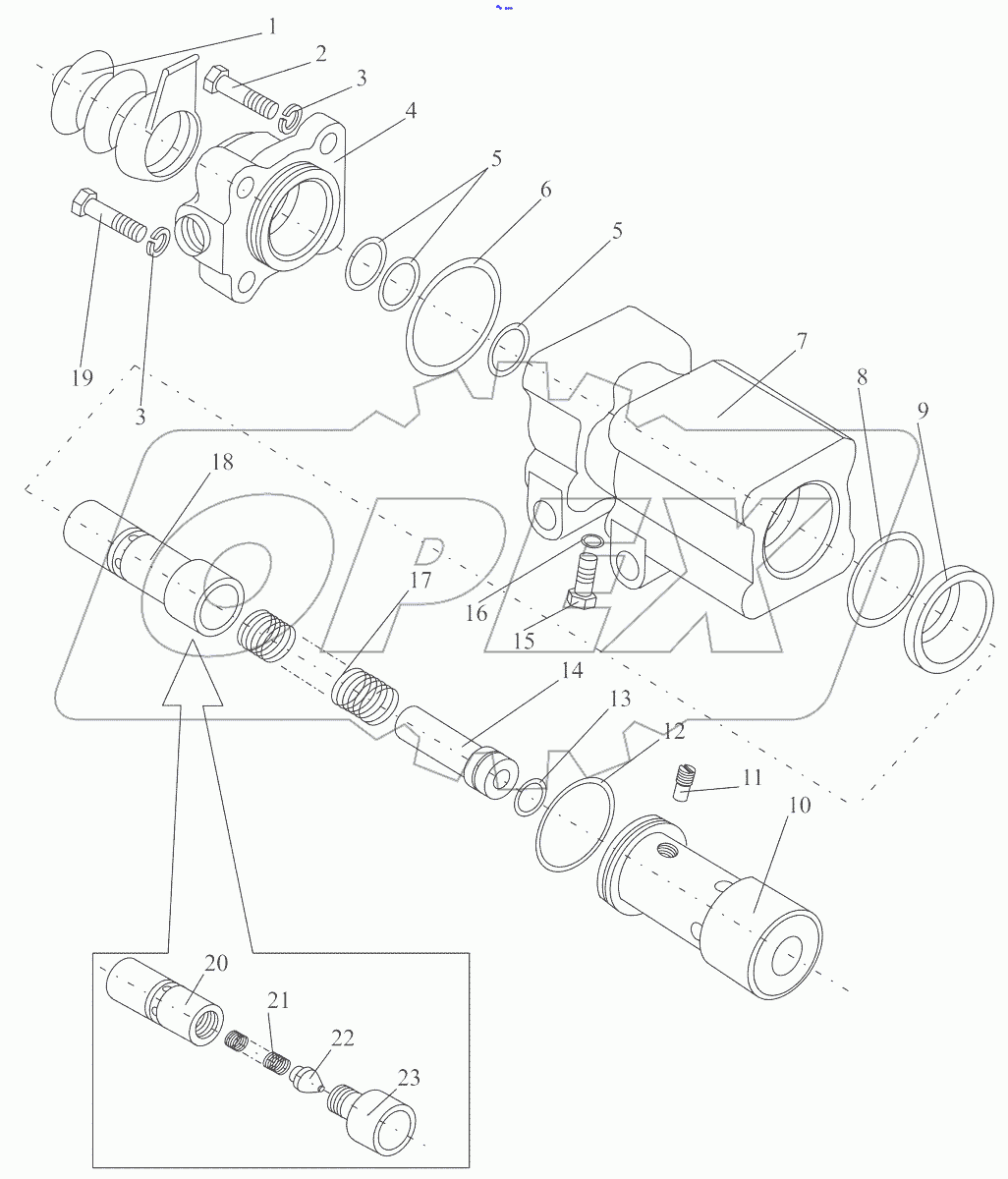  Гидроусилитель. Толкатель