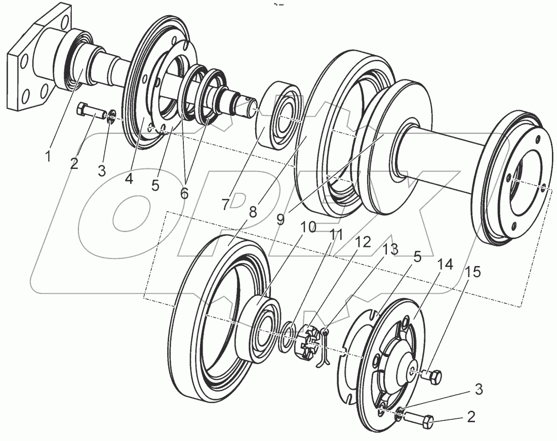  Каток поддерживающий