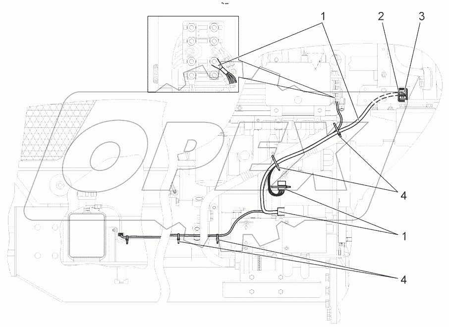  Электрооборудование системы подогрева