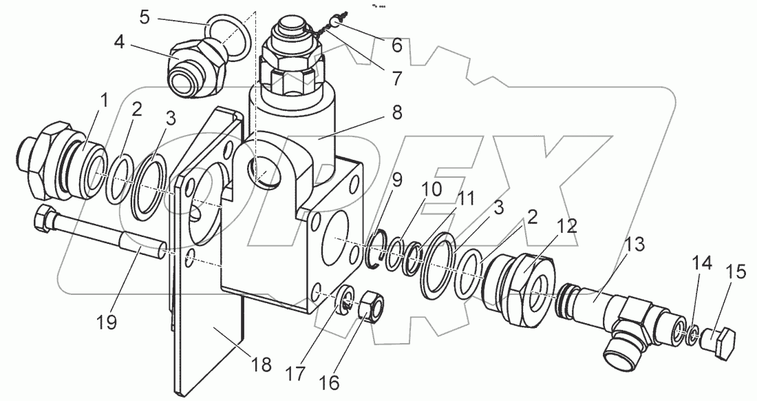  Клапан предохранительный