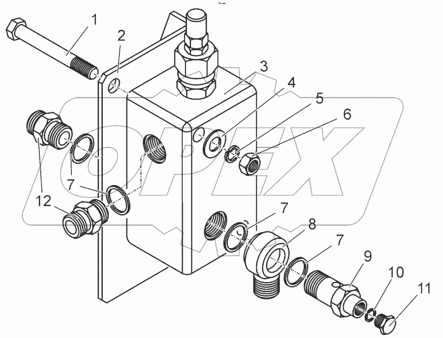  Клапан предохранительный