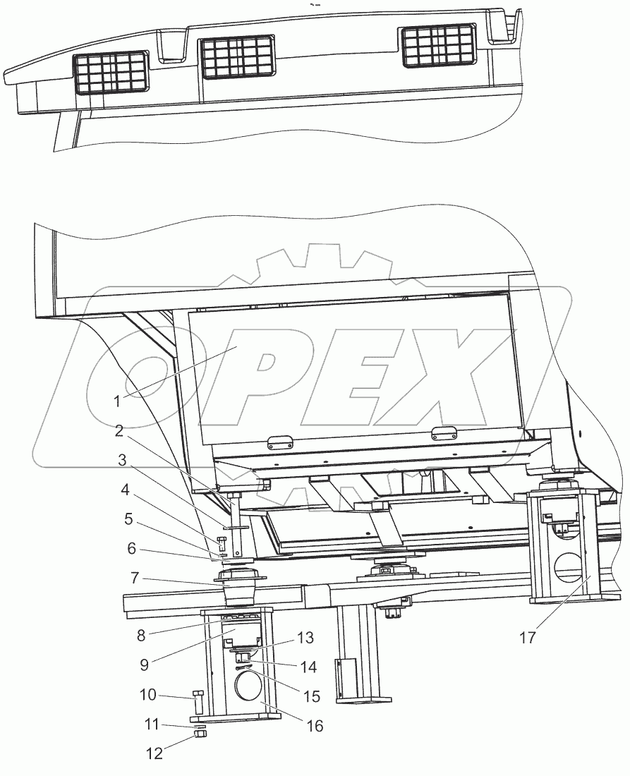  Установка кабины