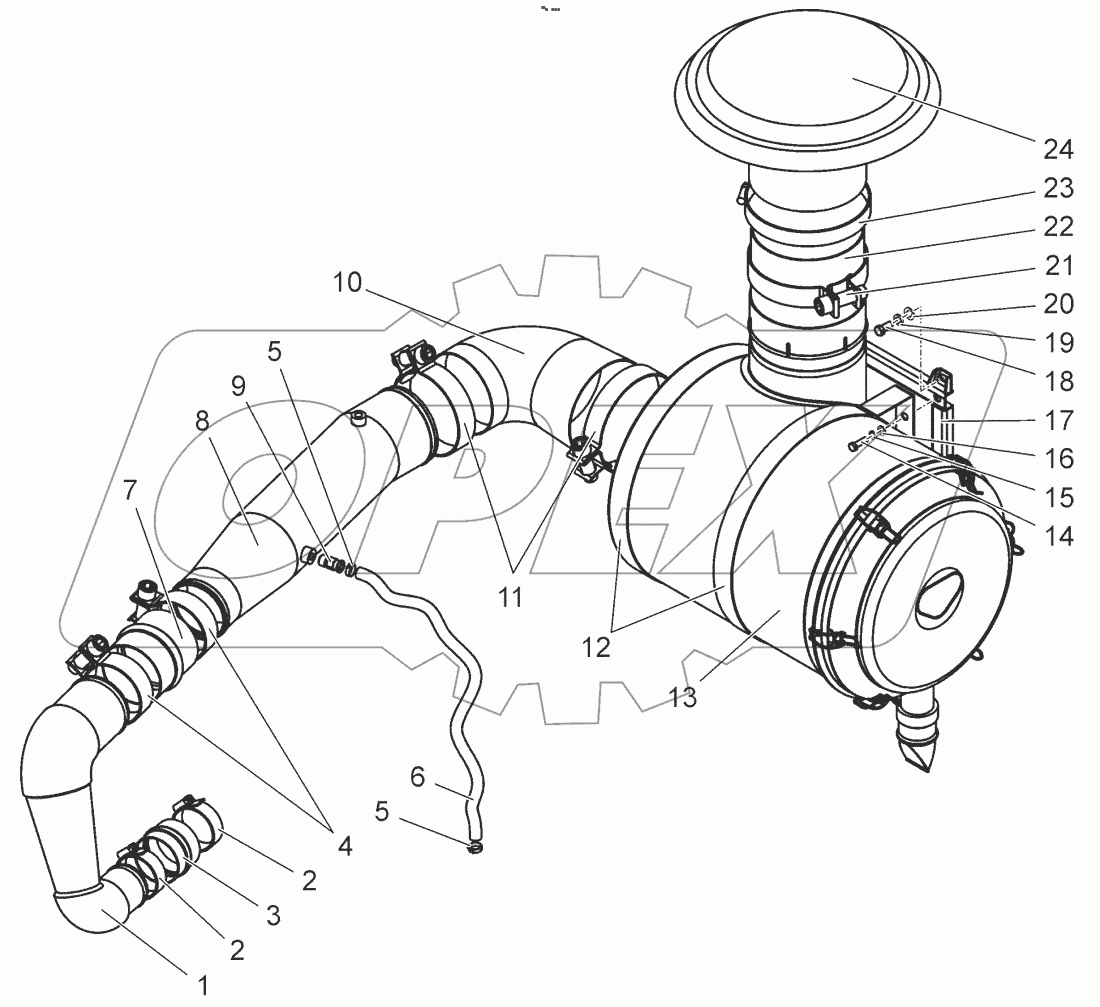  Система очистки воздуха