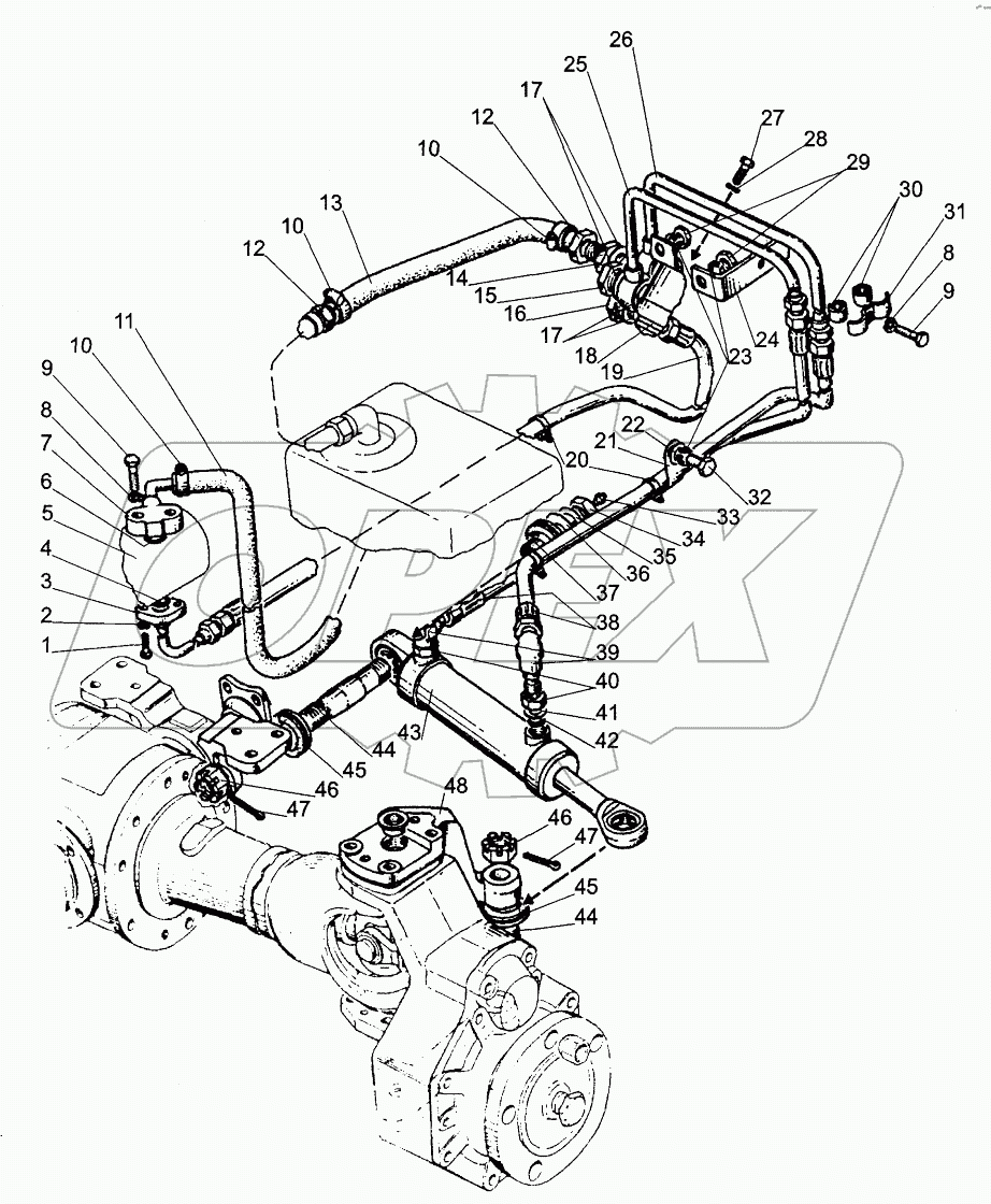  Управление рулевое гидрообъемное;Hydrostatic Steering Unit
