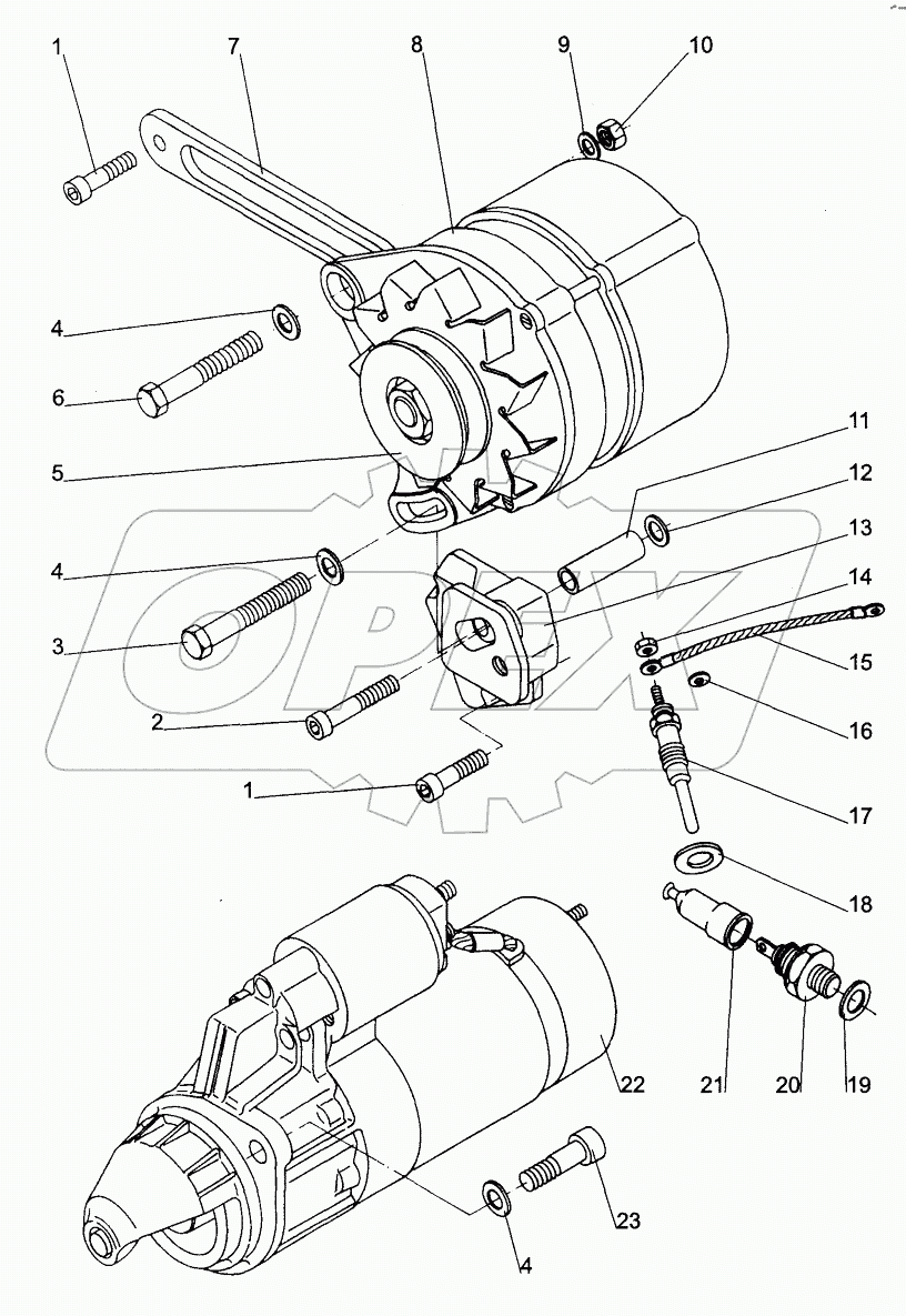  Генератор. Стартер;Alternator. Starter