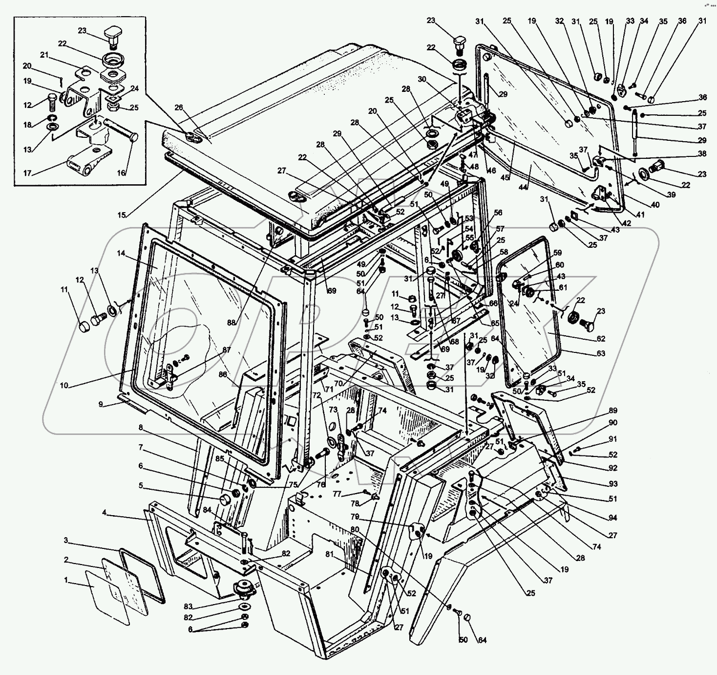  Кабина I;Cab I