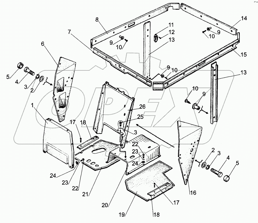  Кабина I;Cab I