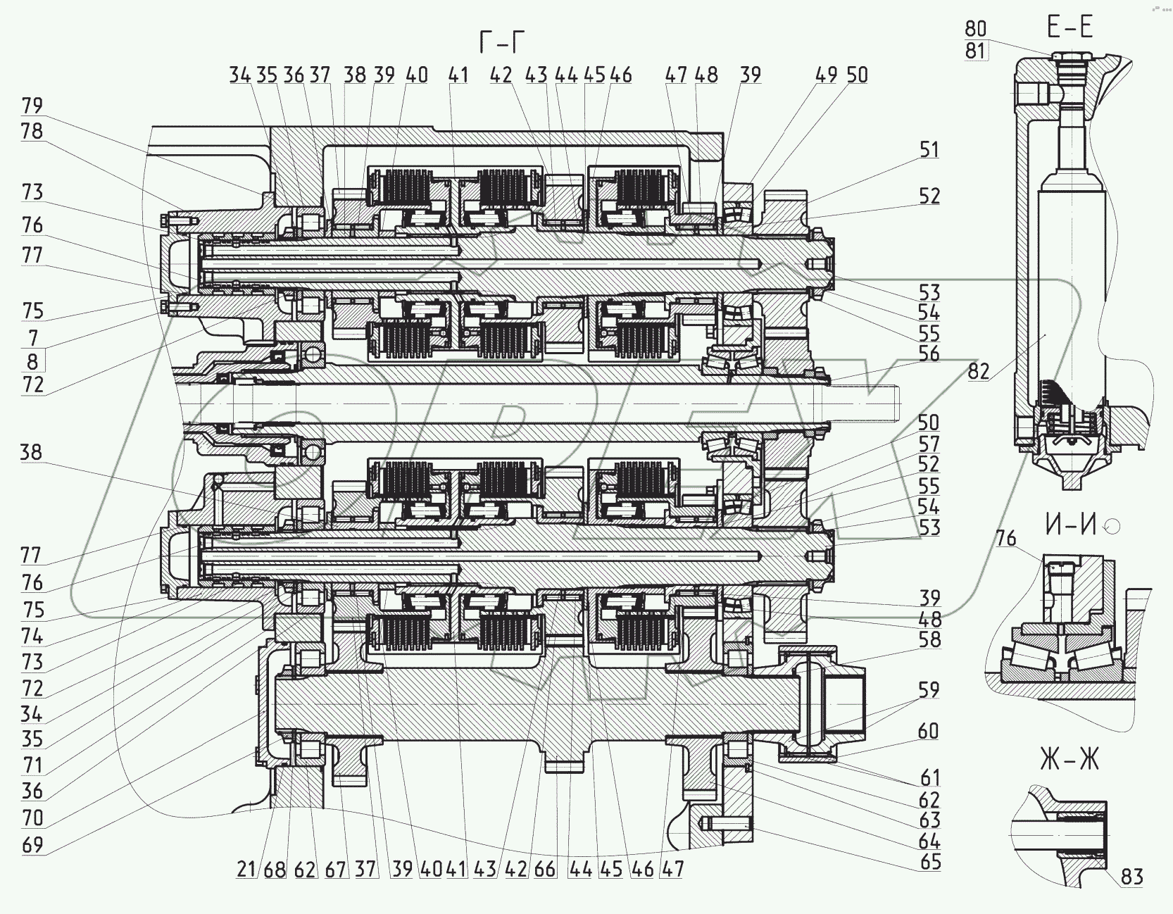  Корпус сцепления